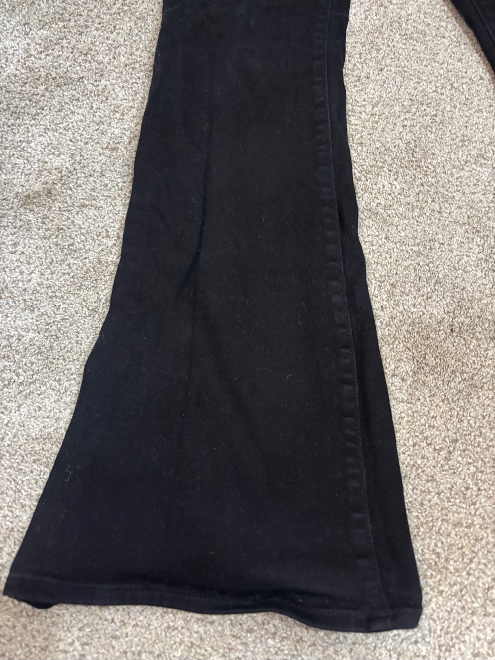 Abercrombie & Fitch Black Curve Love The Ultra High Rise Flare Jean Size 26/2 - Picture 10 of 10